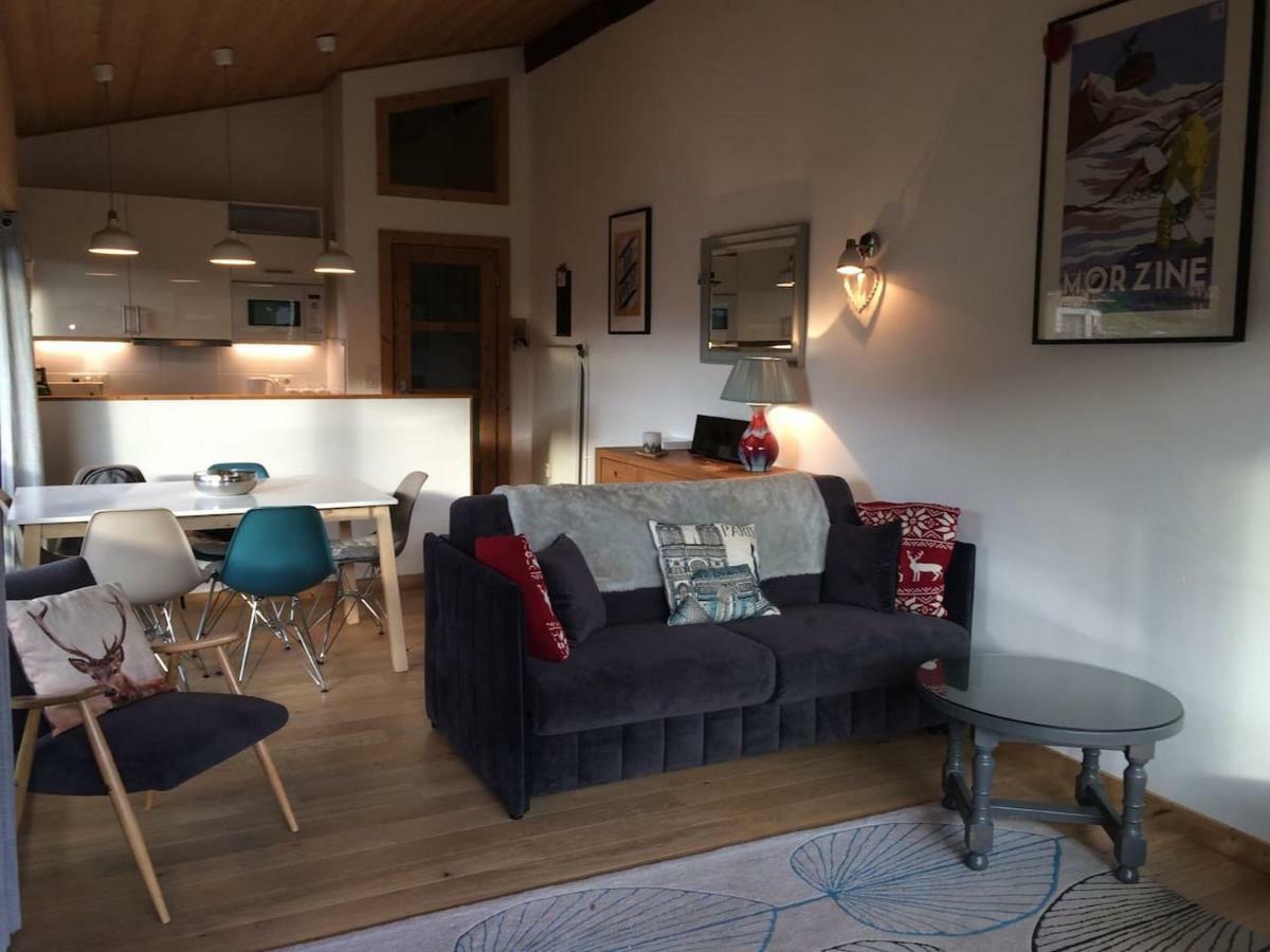 Luxury Apartment, 350M To Ski Lift, South Facing, Close To Town Centre Morzine Luaran gambar